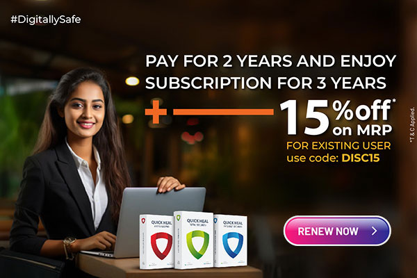 Pay for 2 years and enjoy subscription for 3 years - Existing Users